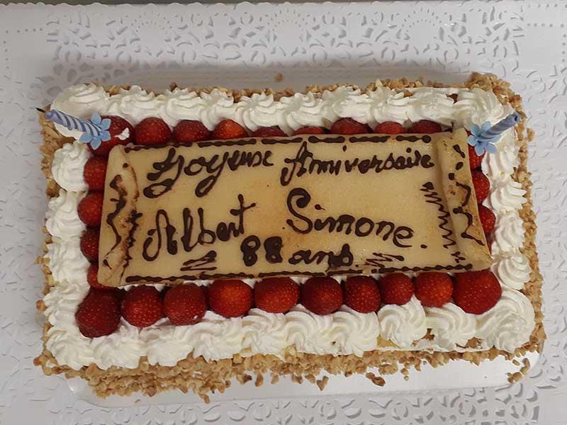 Gâteau d'anniversaire